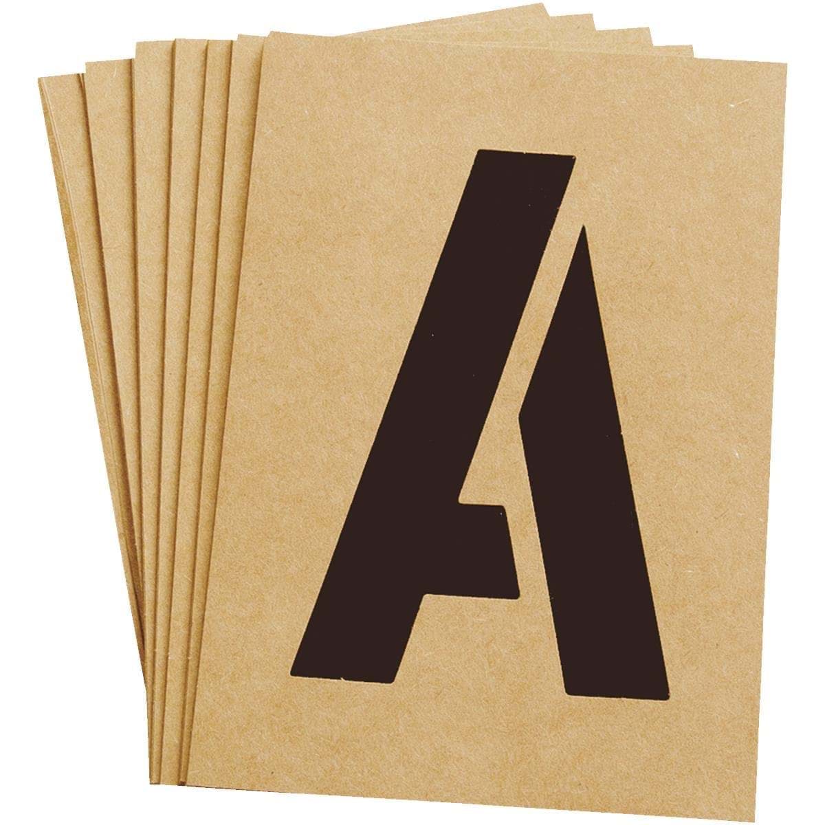 Picture of Hy-Ko Letter, Number & Symbol Stencil Set