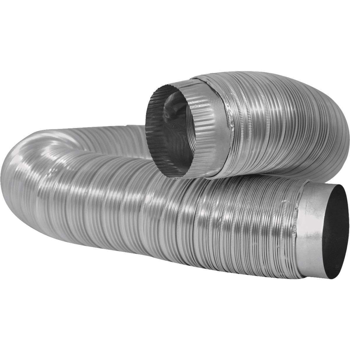 Picture of Dundas Jafine Aluminum Dryer Duct With Collar - 4" Dia x 6' L