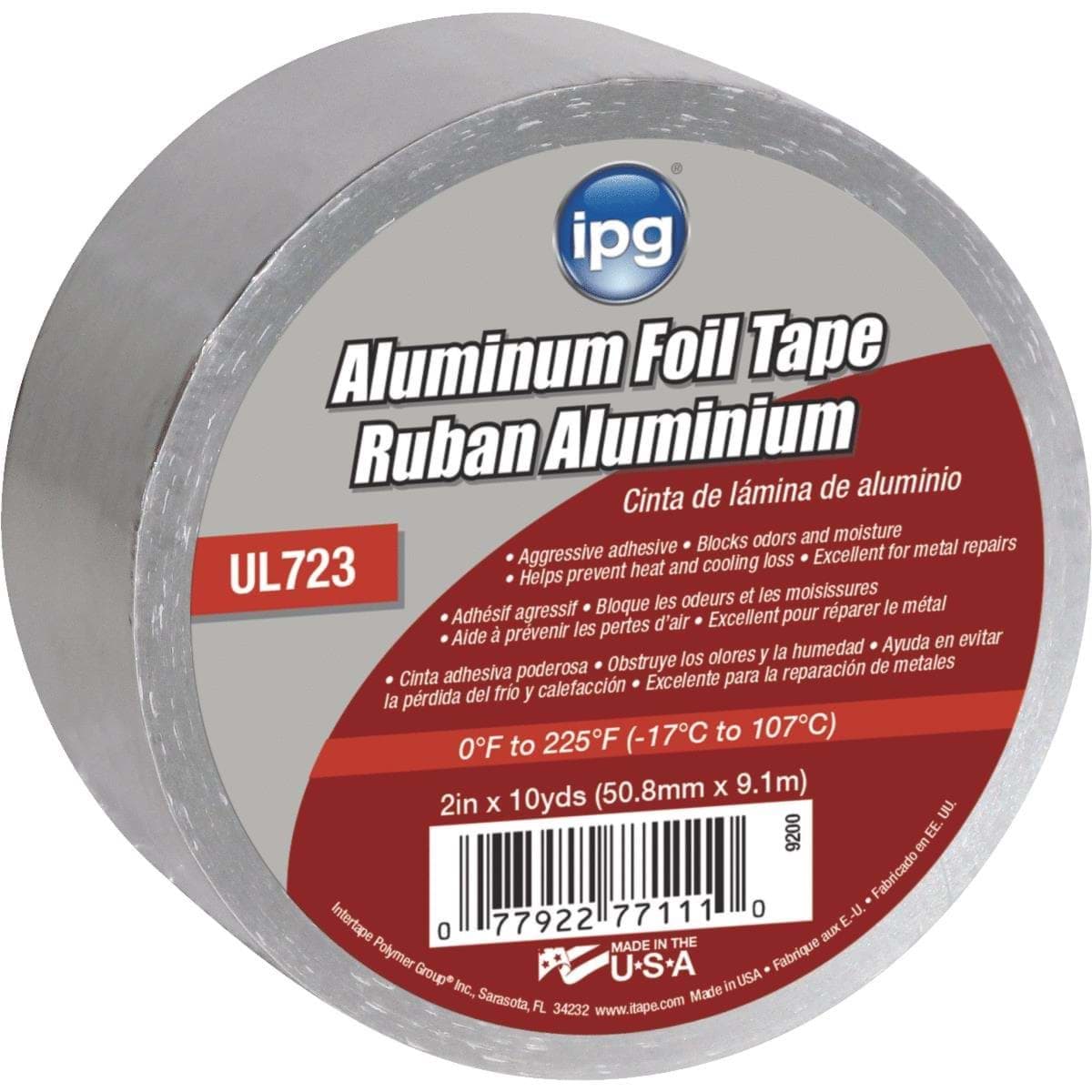 Picture of Intertape Aluminum Foil Tape - 2" x 10yd
