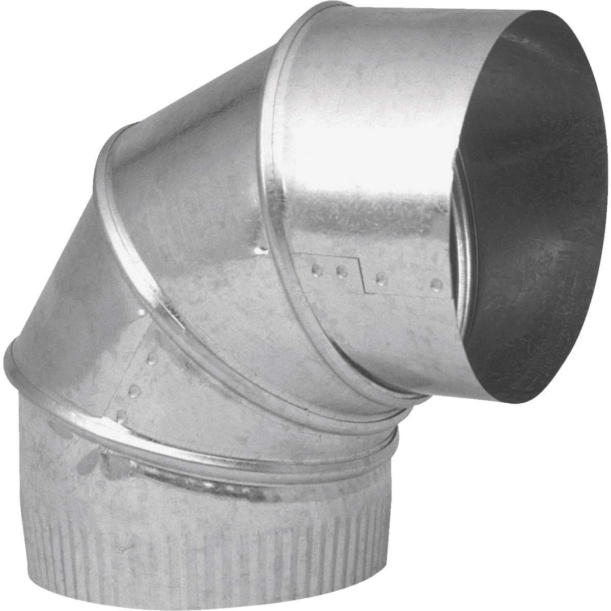 Picture of 26 Gauge Galvanized Adjustable Elbow - 7"