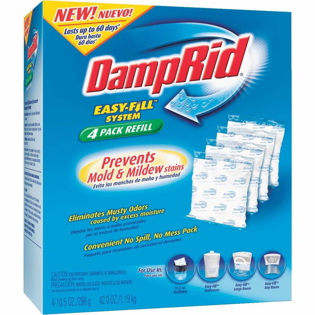 Picture of DampRid Easy-Fill Moisture Absorber Refill