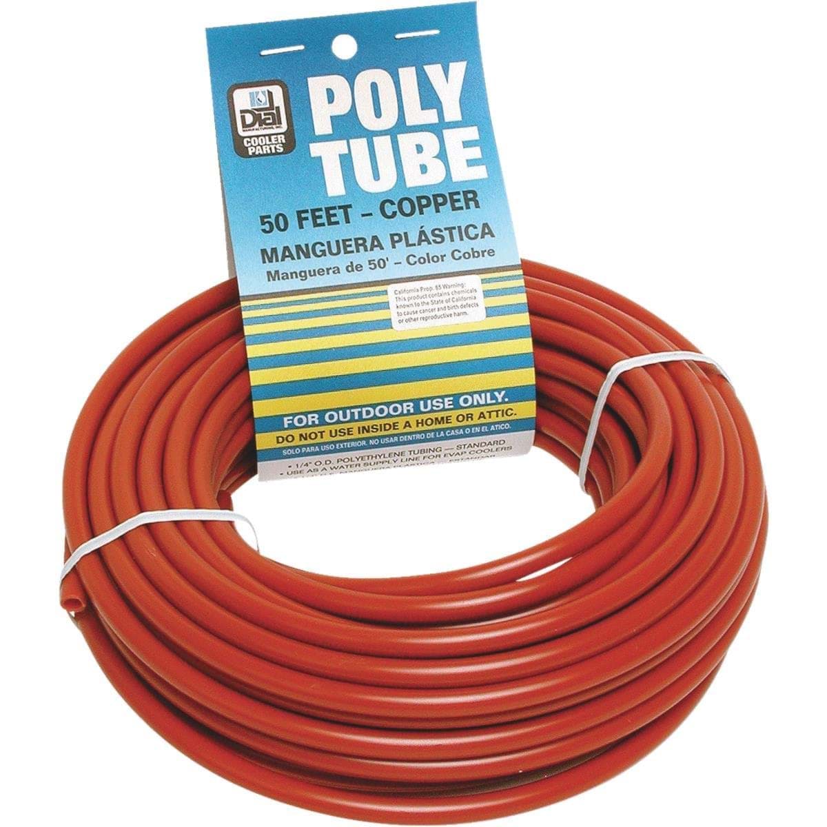 Picture of Dial Poly Tubing - 1/4" OD - Copper