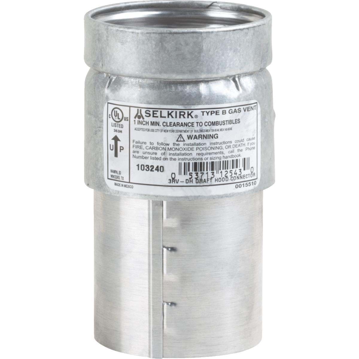 Picture of SELKIRK RV Draft Hood Connector