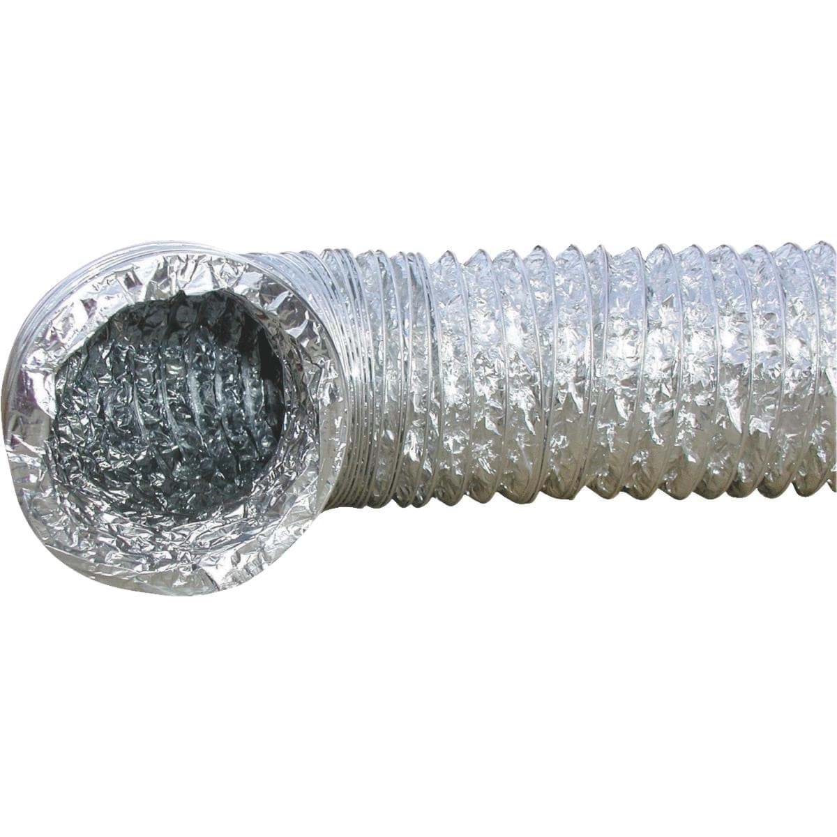 Picture of Builders Best SilverDuct Foil Transition Dryer Duct - 4" Dia x 8' L