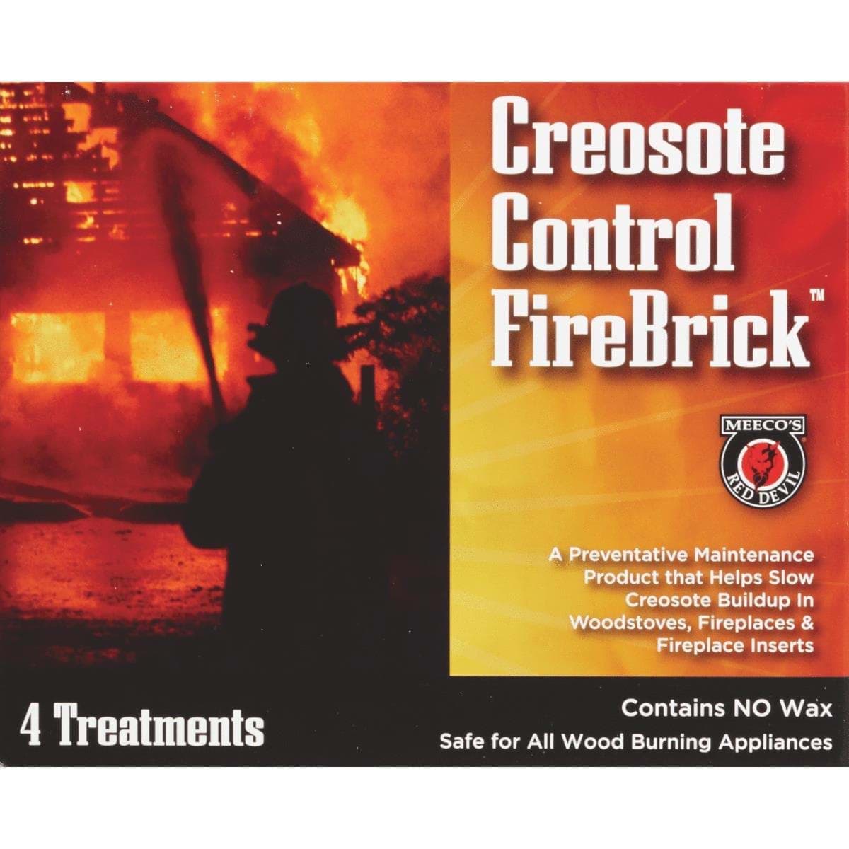 Picture of Meeco's Red Devil Creosote Control Firebrick Creosote Remover