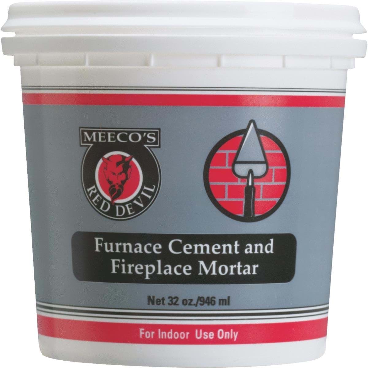 Picture of Meeco's Red Devil Furnace Cement & Fireplace Mortar - 1 Quart
