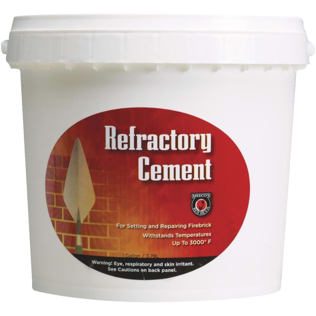 Picture of Meeco's Red Devil Refractory Furnace Cement