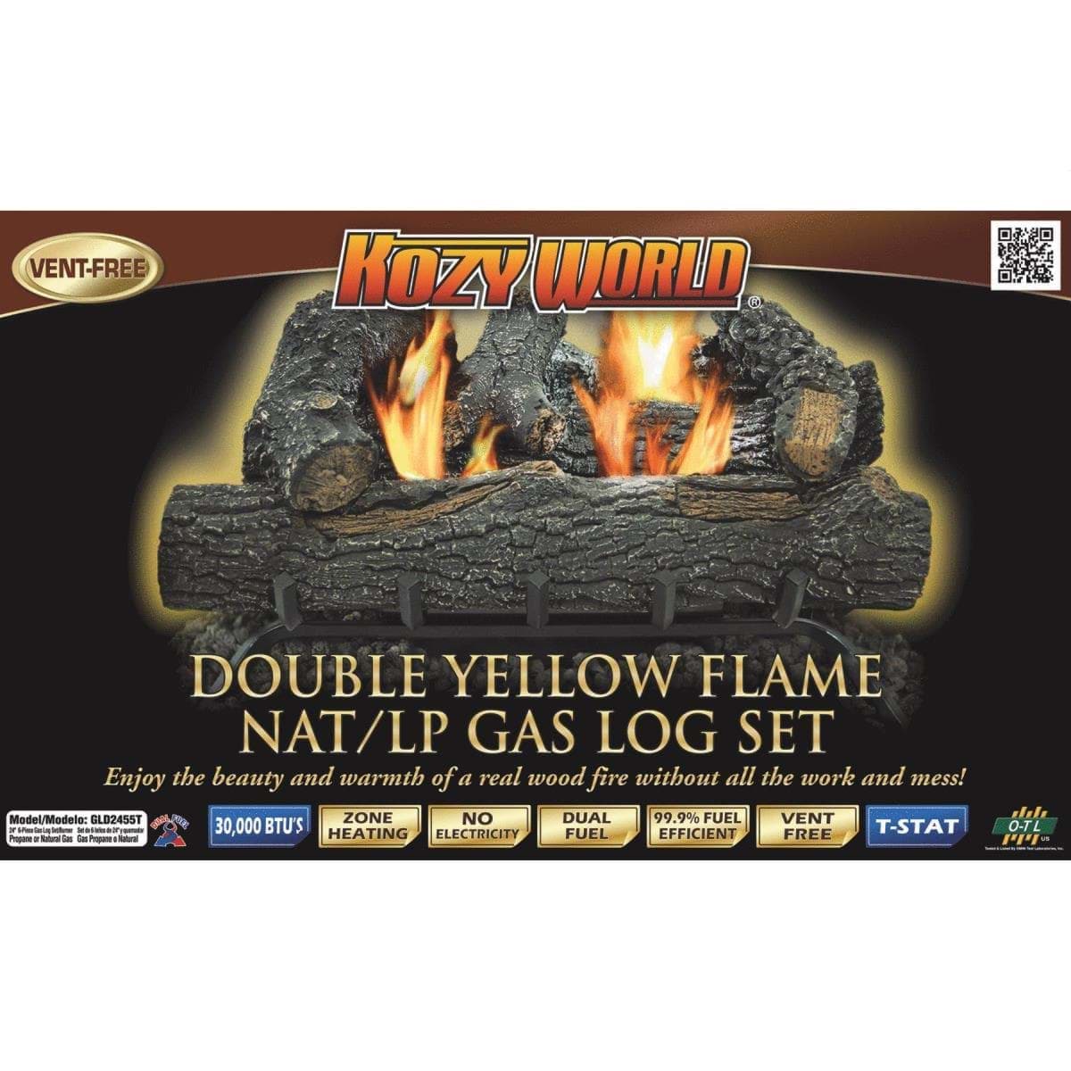 Picture of Comfort Glow Highland Vent-Free Gas Logs