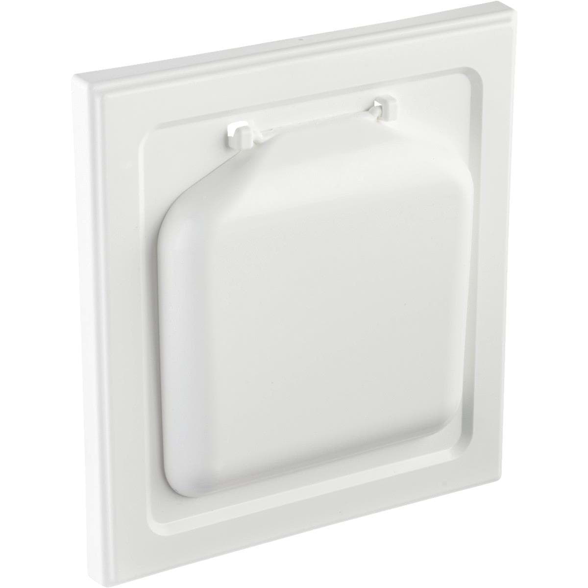 Picture of No-Pest Wide Mount Dryer Vent Hood - 4" White