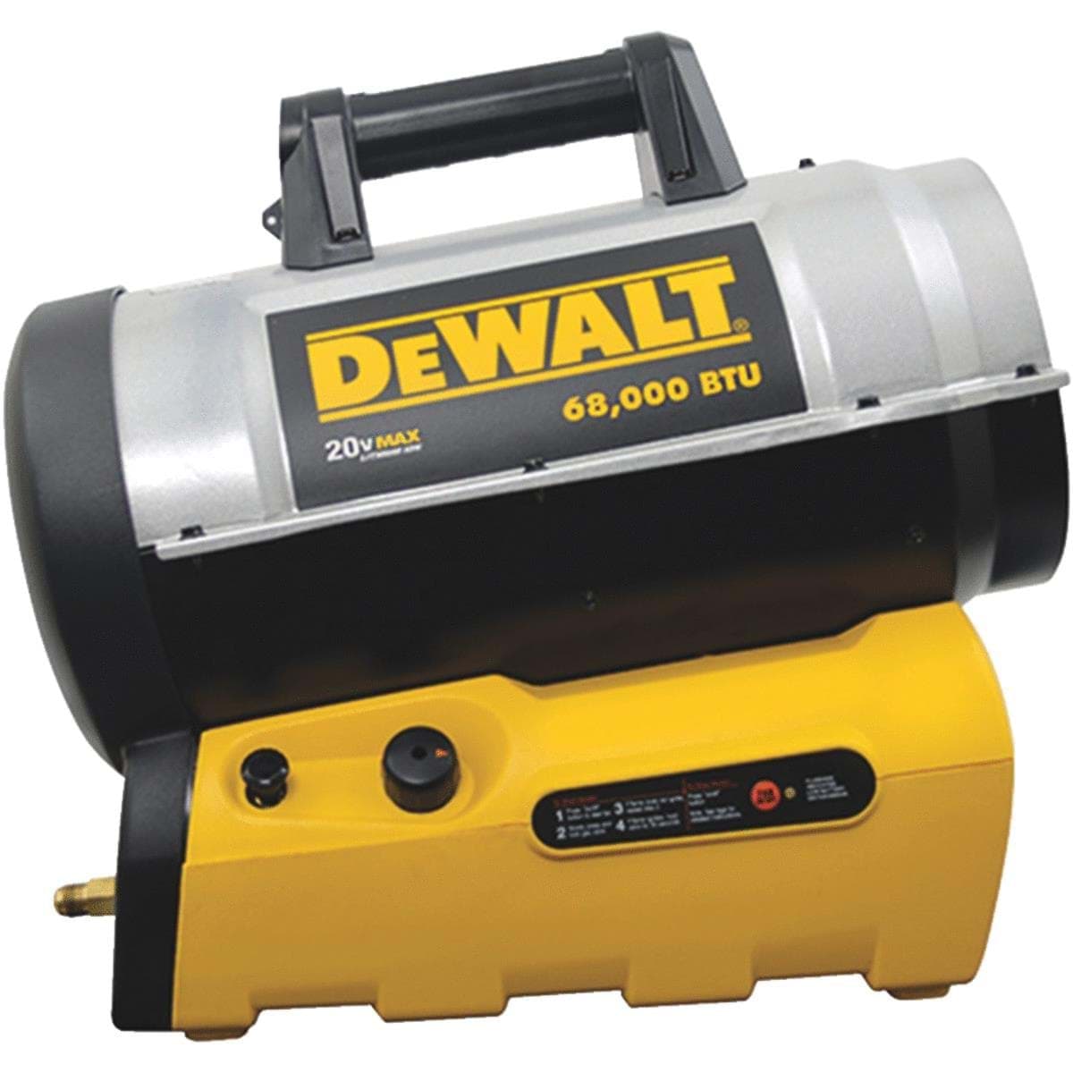 Picture of DeWalt Cordless Propane Forced Air Heater - Bare Tool
