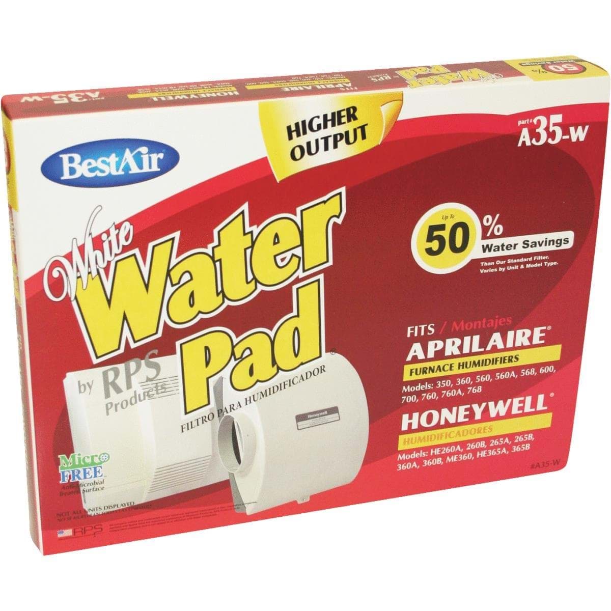 Picture of BestAir White WaterPad Humidifier Wick Filter