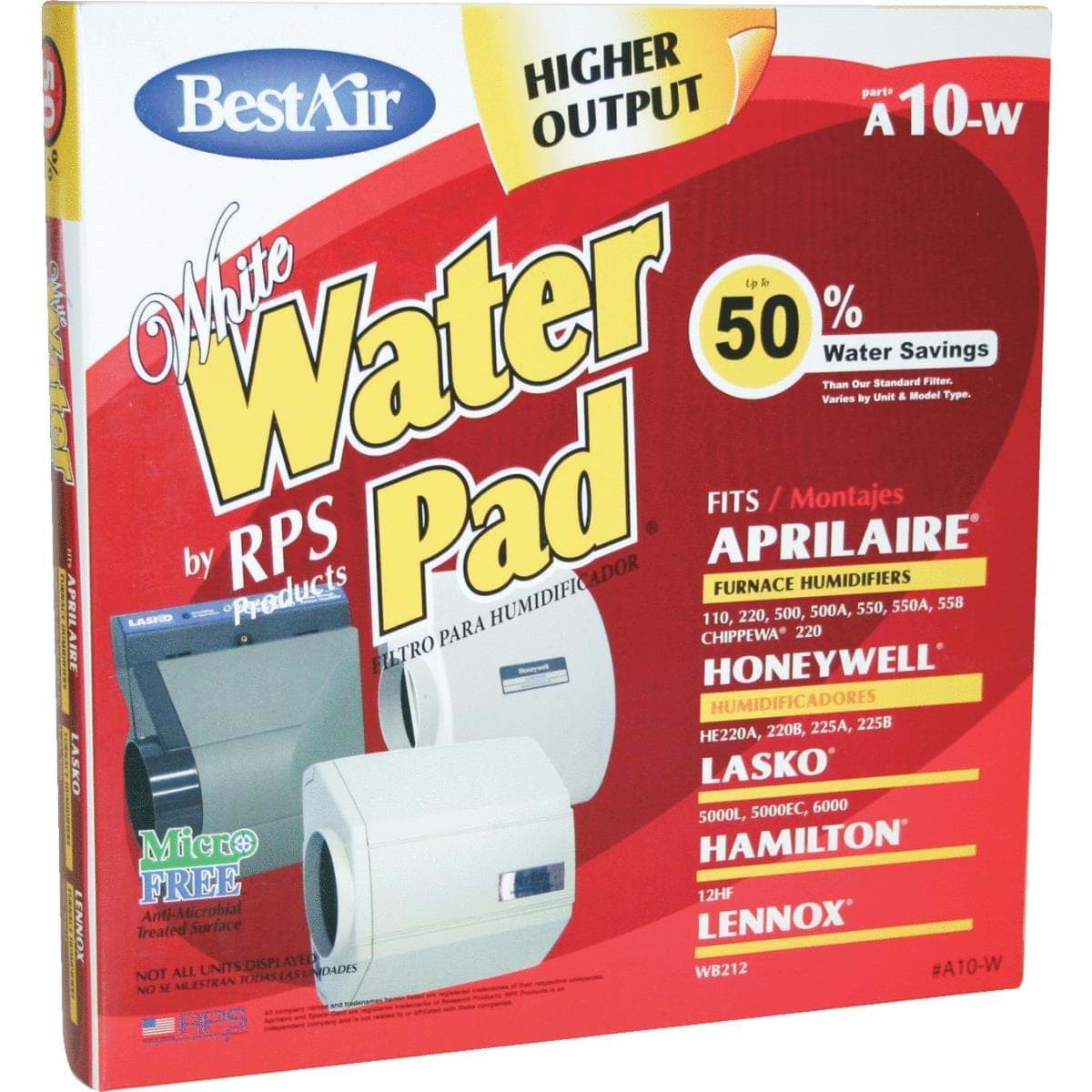 Picture of BestAir White WaterPad Humidifier Wick Filter