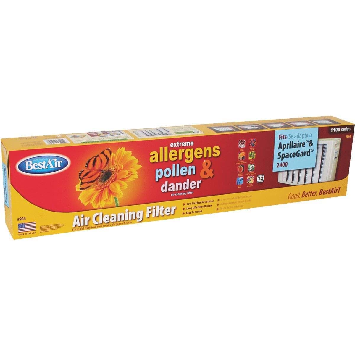 Picture of BestAir Air Conditioner & Furnace Filter - 16"x27"x6"