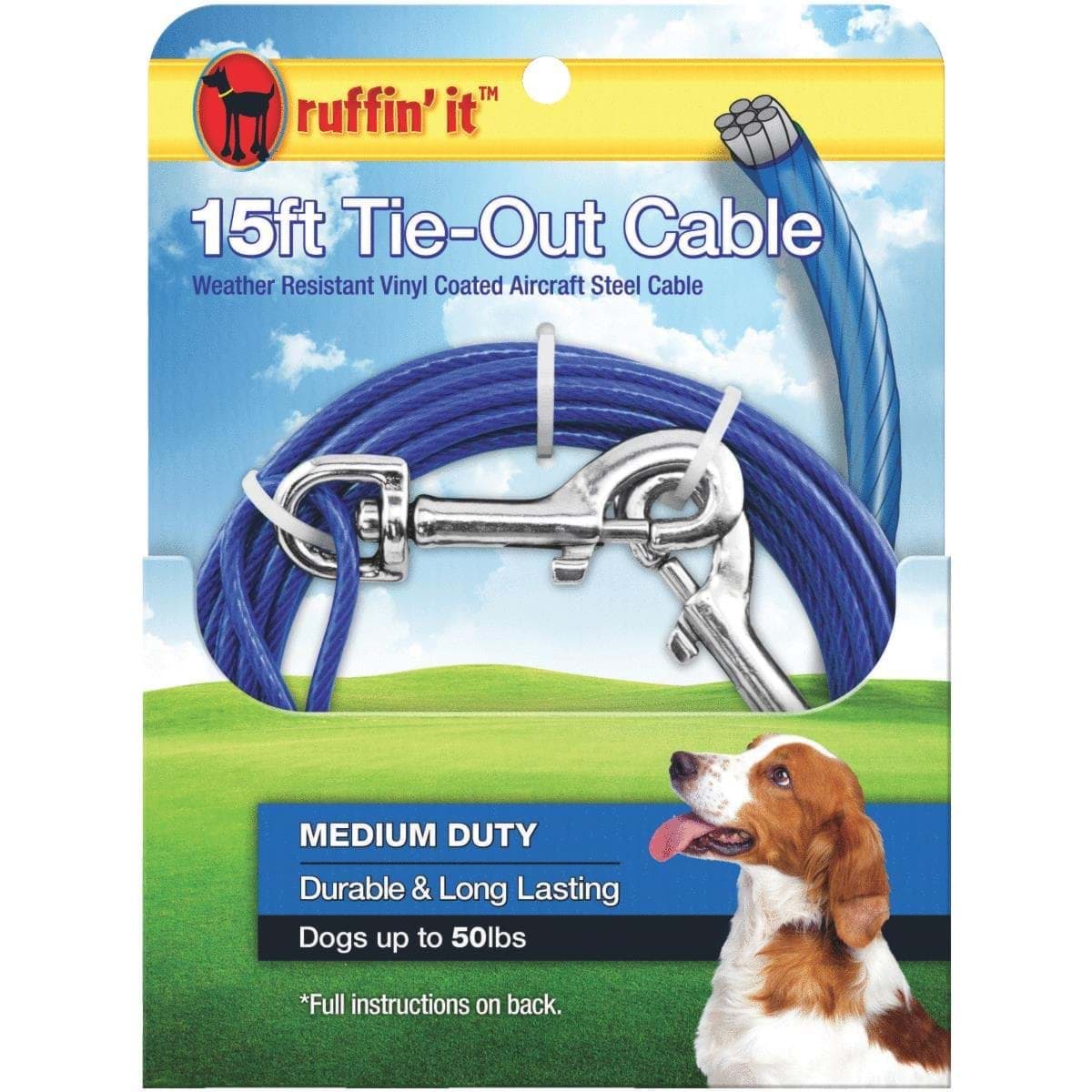 Picture of Westminster Pet Ruffin' it Dog Tie-Out Cable
