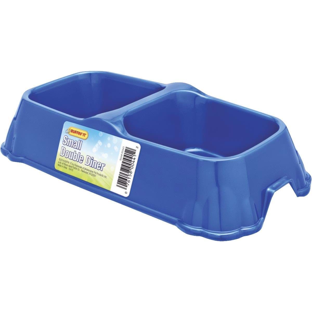 Picture of Westminster Pet Ruffin' it Double Pet Food Bowl - Small