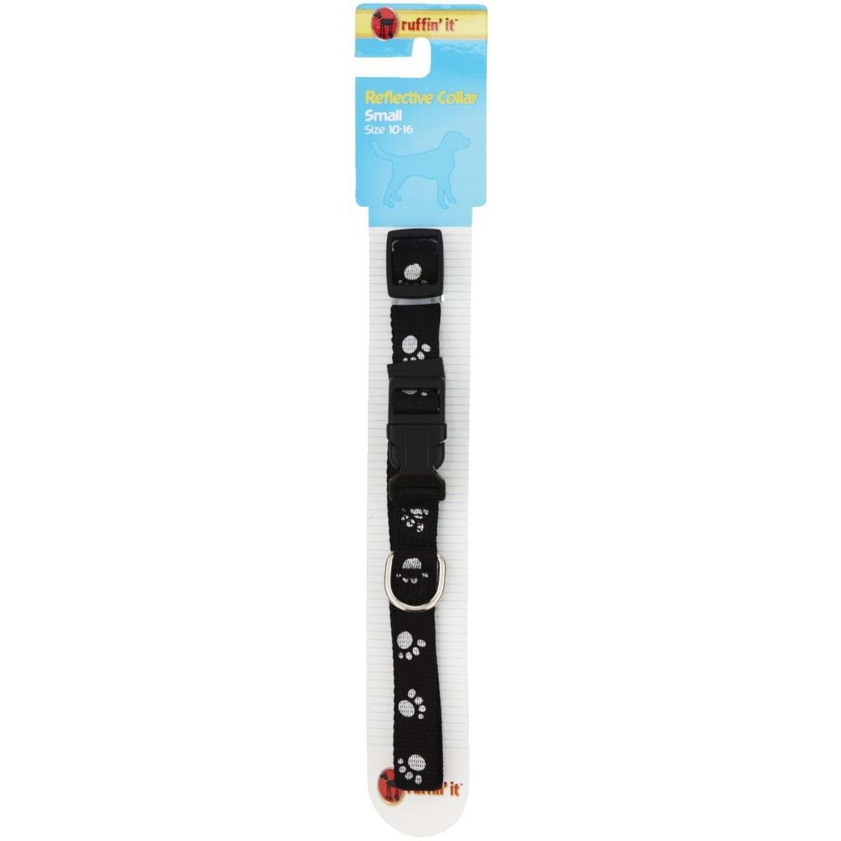 Picture of Paw Prints Reflective Dog Collar