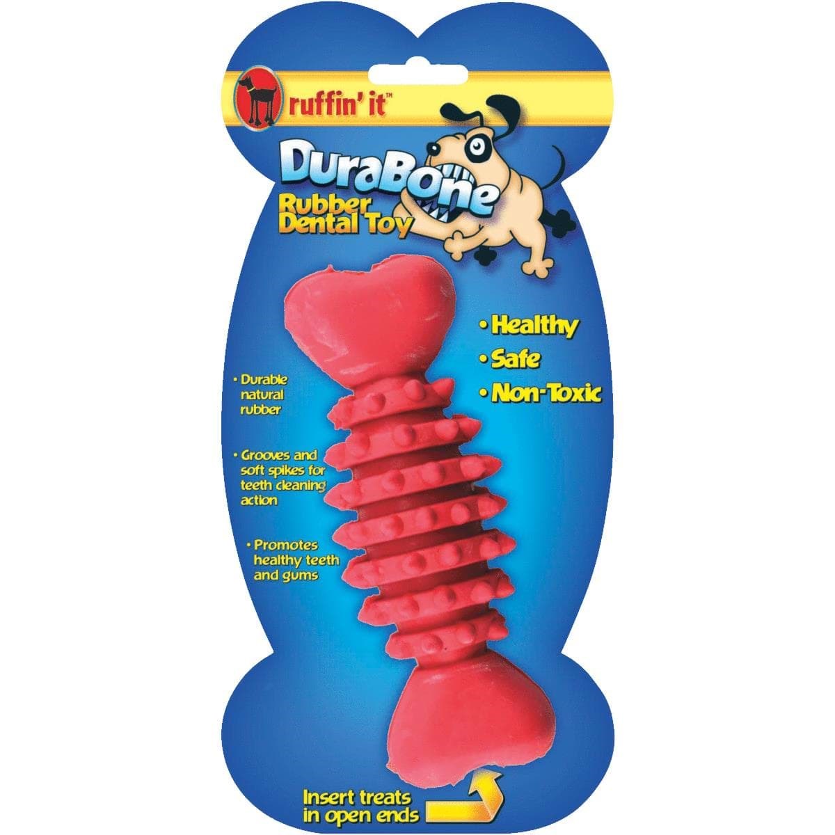 RopeSoapNDope. Westminster Pet Ruffin' it Durabone Dental Dog Toy