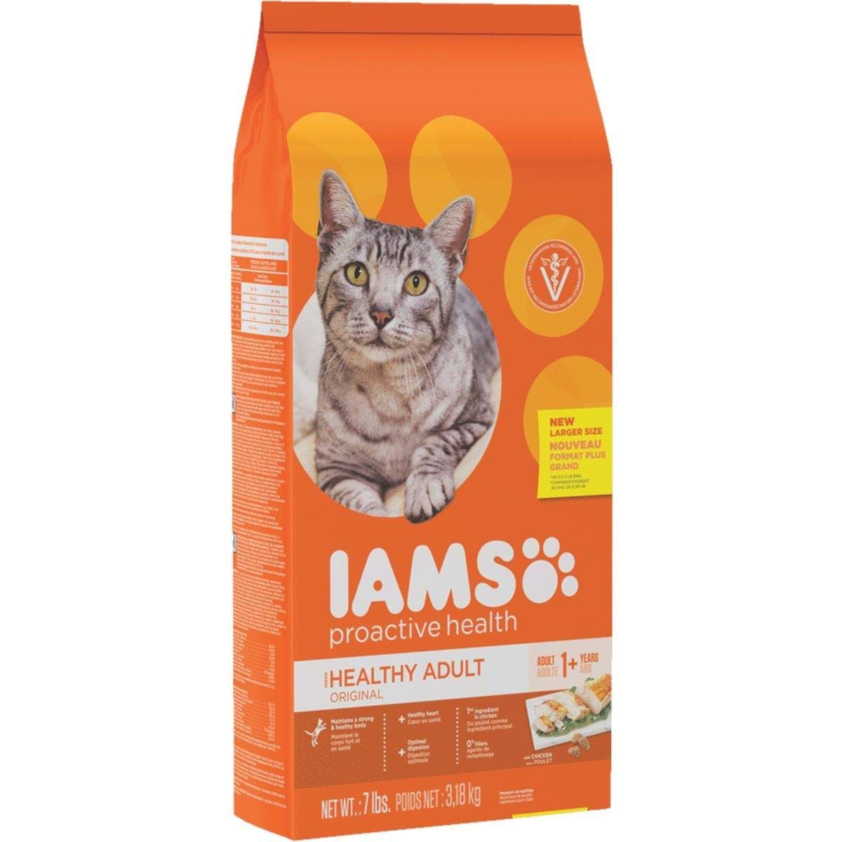 Picture of Iams Original Chicken Cat Food - 7 lb