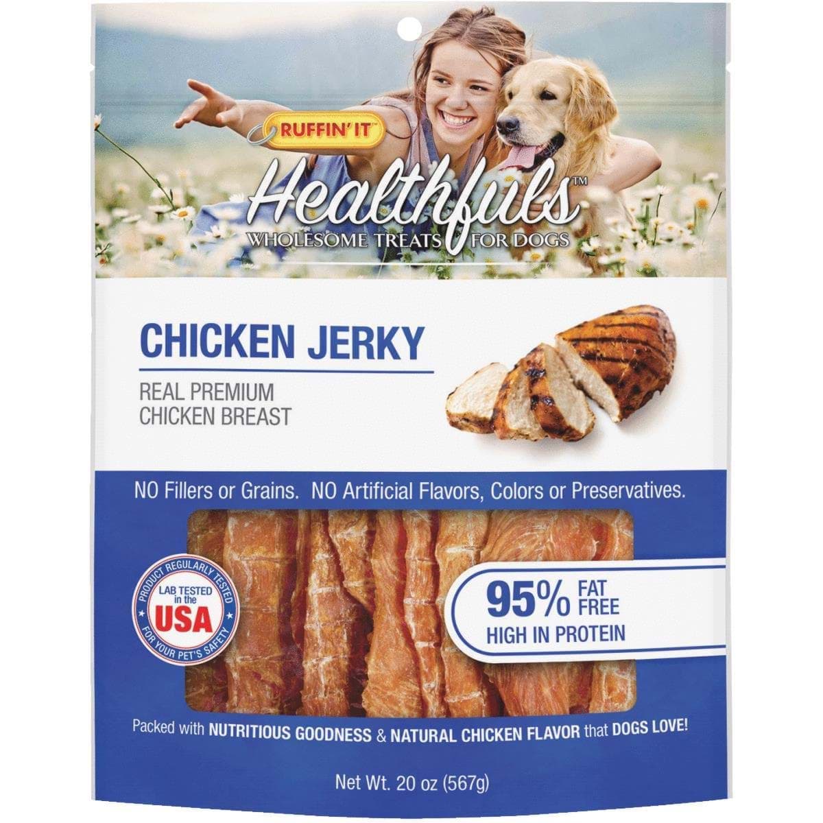 Picture of Ruffin' it Healthfuls Jerky Dog Treat