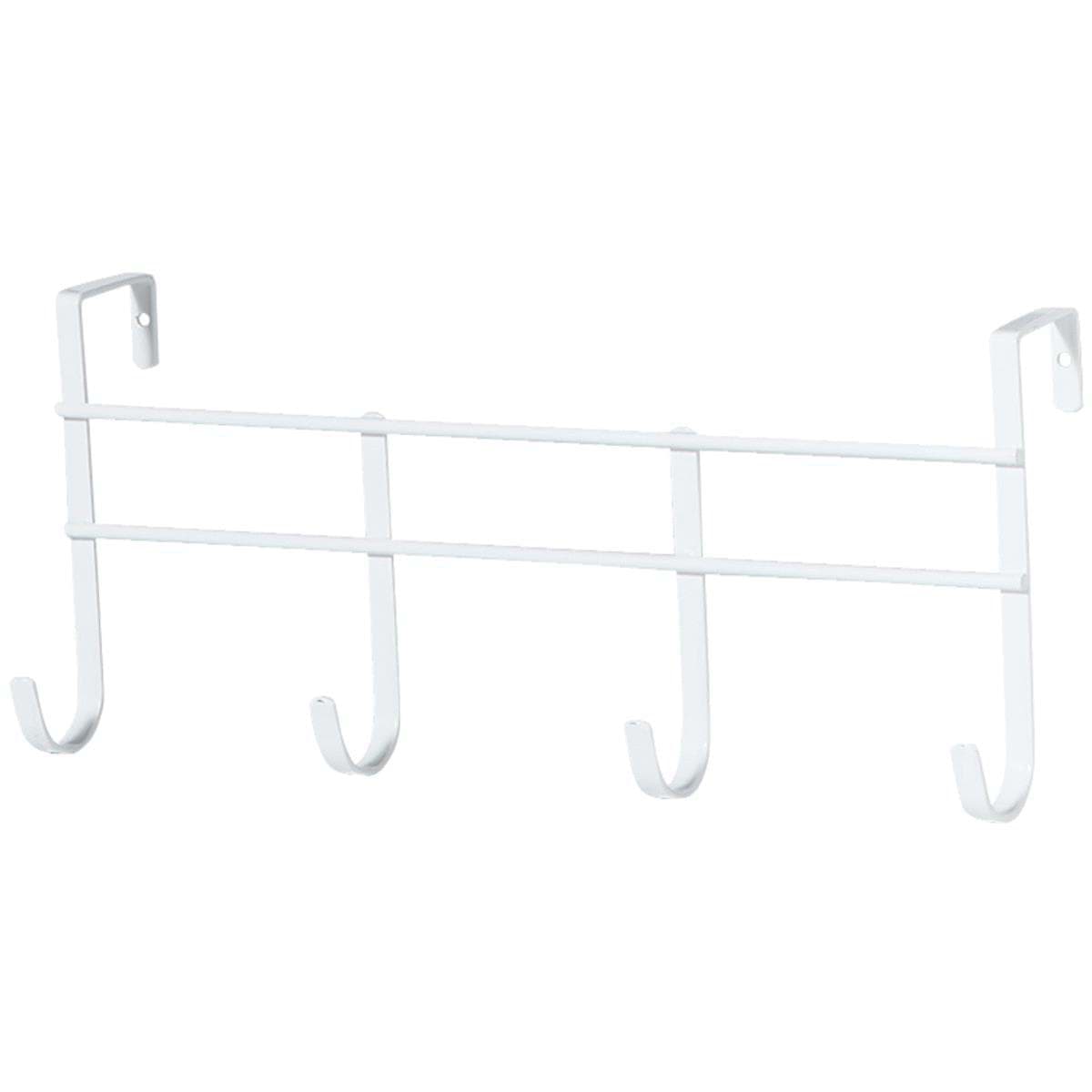 Picture of Spectrum 4 Large Hooks Over-The-Door Hook Rail