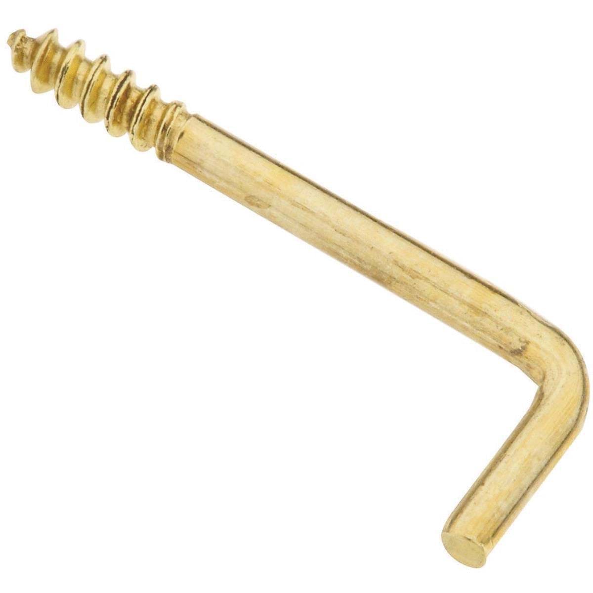 Picture of Square Bend Screw Hook Shoulder Hook - 1"