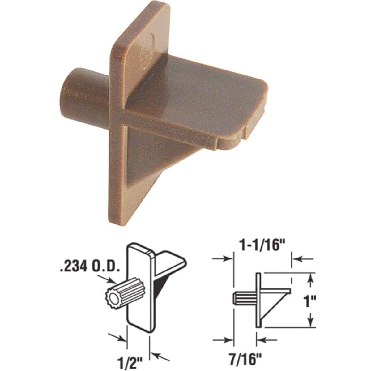 Picture of SLIDE-CO Styrene Shelf Support