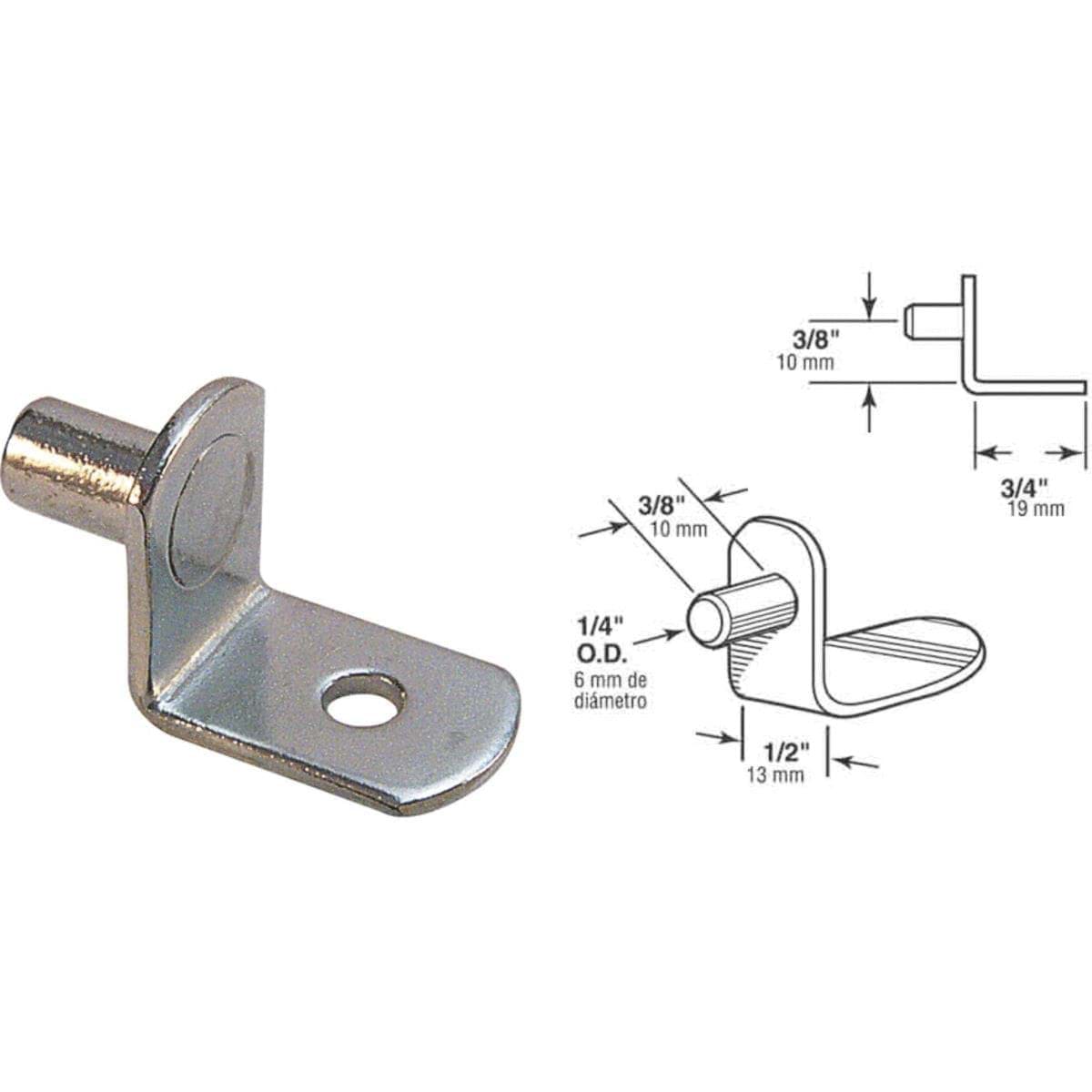 Picture of SLIDE-CO Nickel Shelf Support