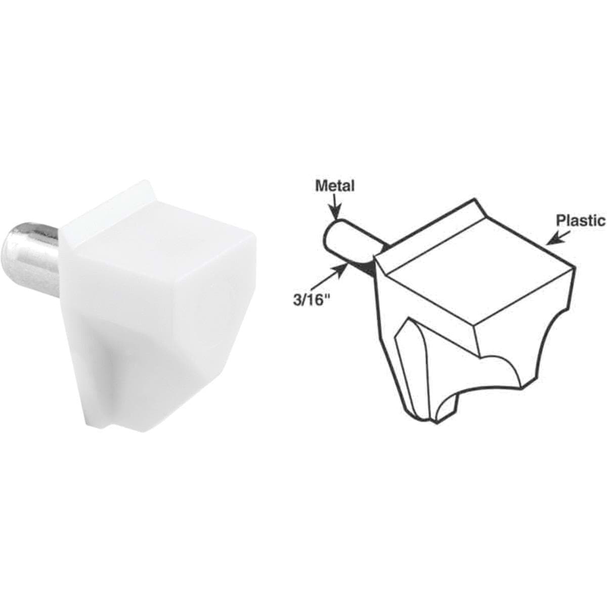 Picture of SLIDE-CO 5mm Plastic With Steel Shelf Support