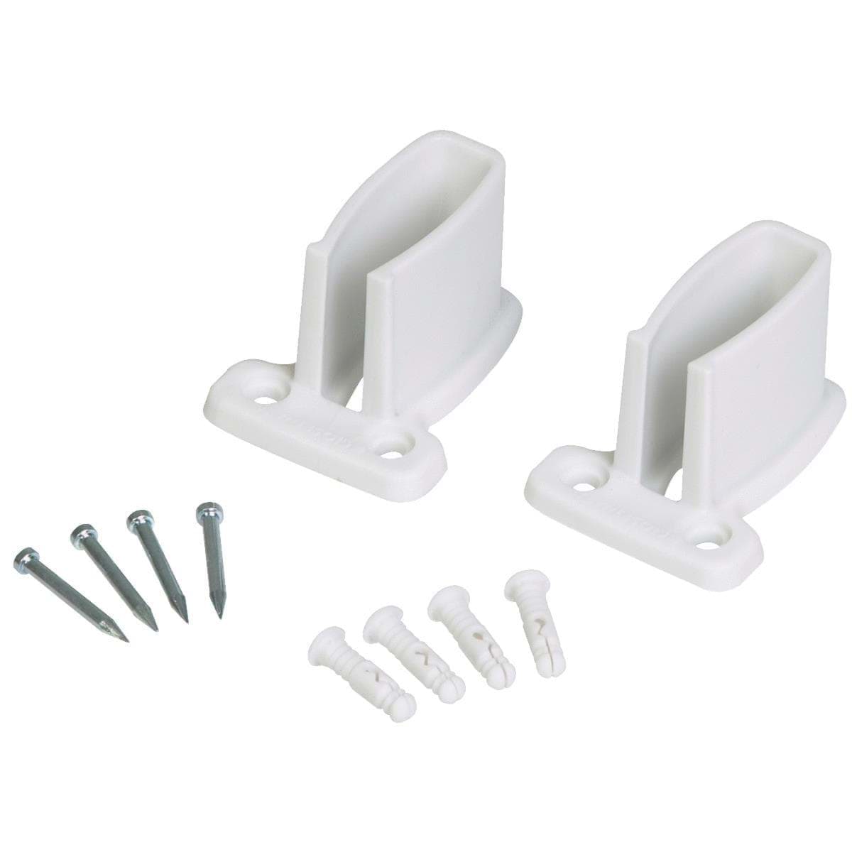 Picture of Closetmaid TotalSlide White Wire Shelf End Bracket