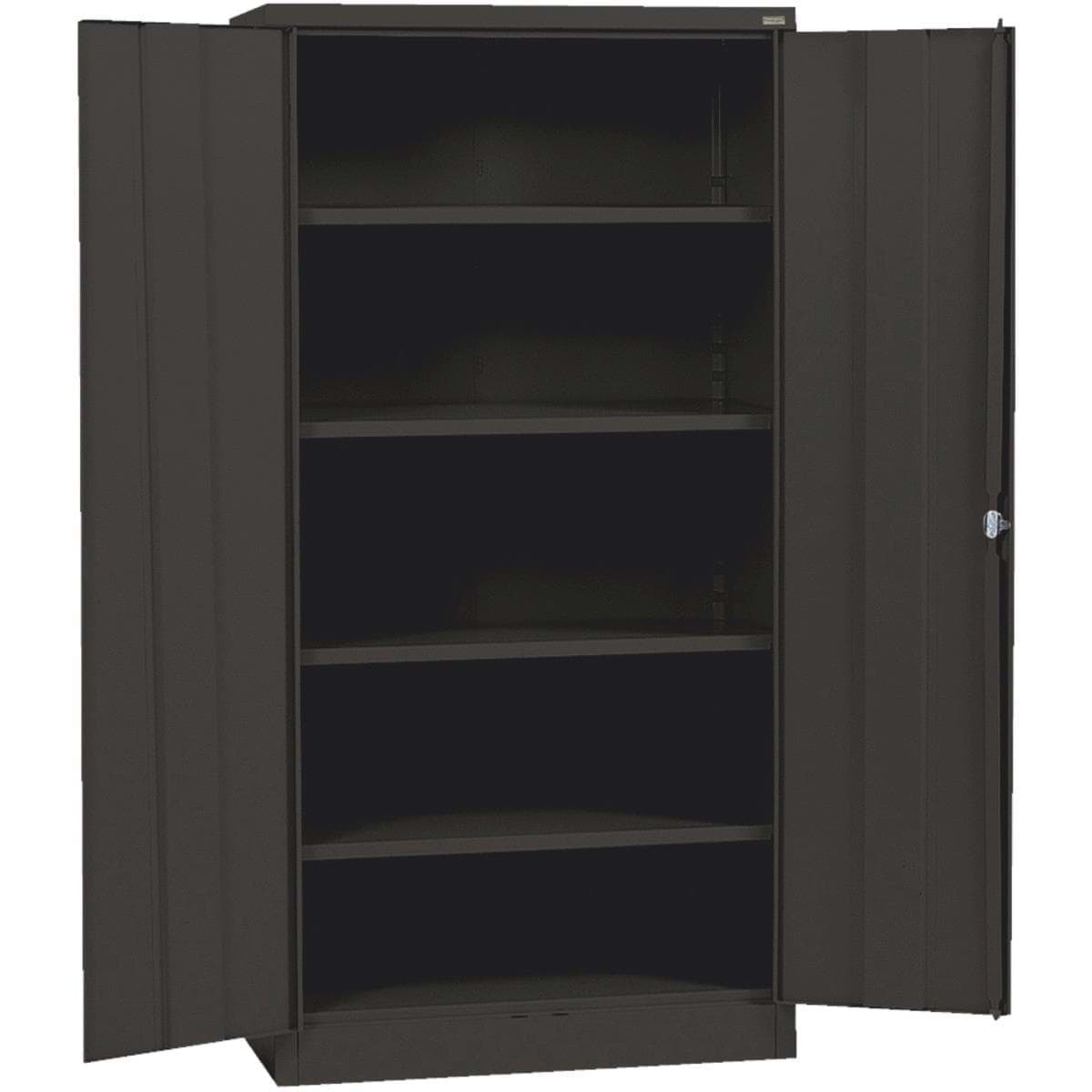 Picture of Edsal Tall Black Storage Cabinet