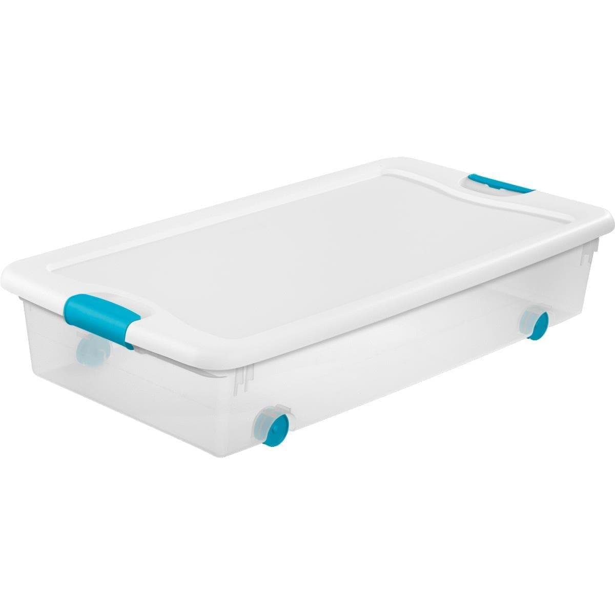 Picture of Sterilite Latch Clears Wheel Underbed Box