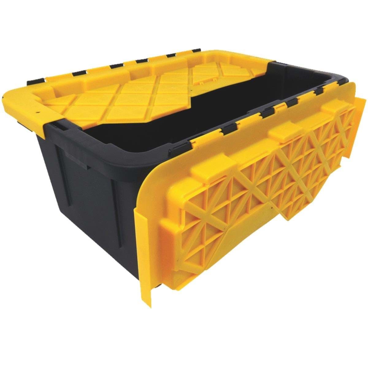 Picture of Homz Durabuilt Flip Lid Tough Storage Tote - 15 Gal