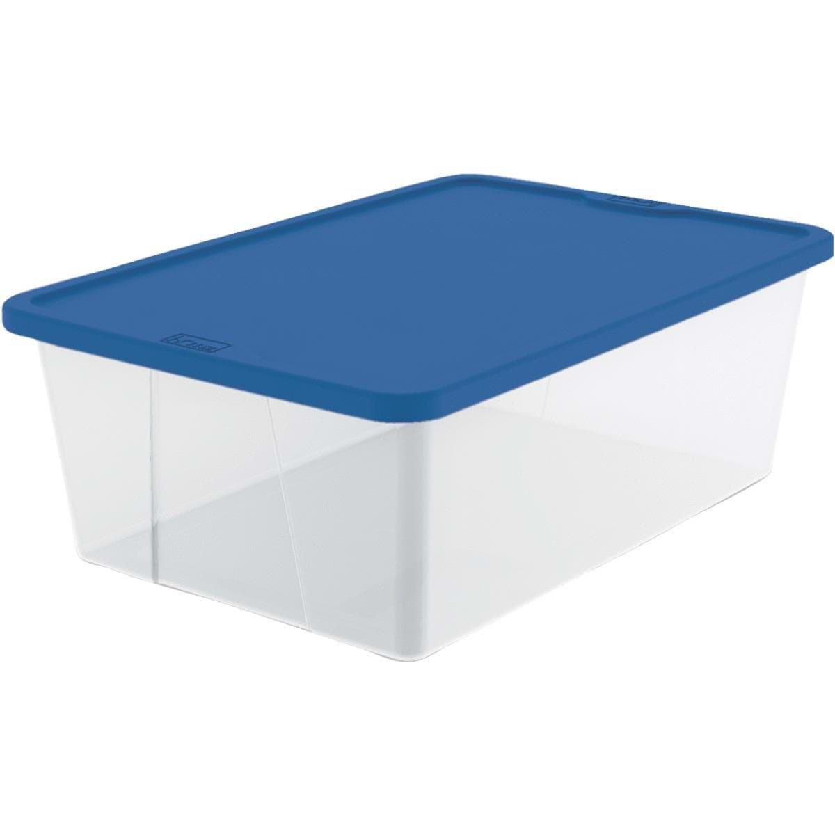 Picture of Homz Clear Storage Tote - 12qt