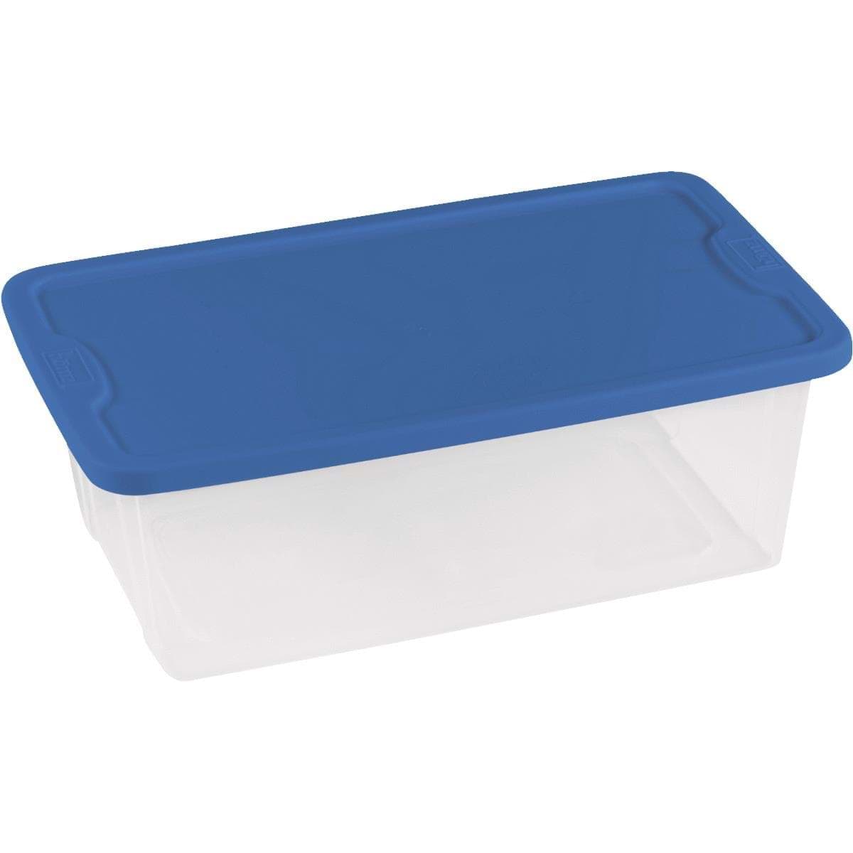 Picture of Homz Clear Storage Tote - 6qt