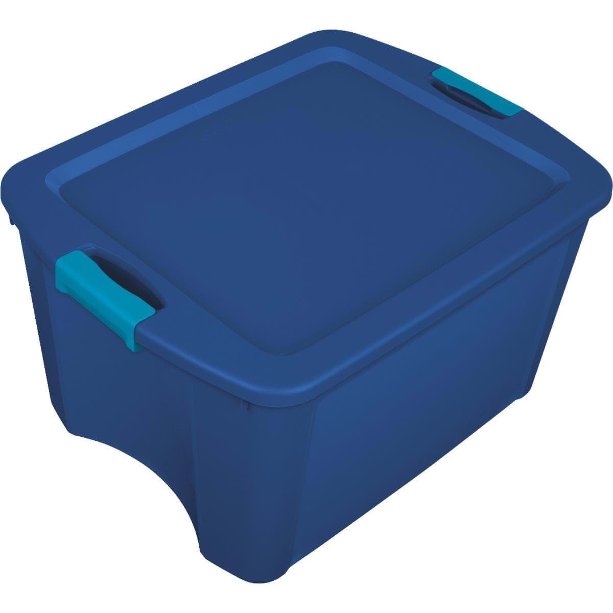 Picture of Sterilite Latch & Carry Storage Tote - 18 Gal