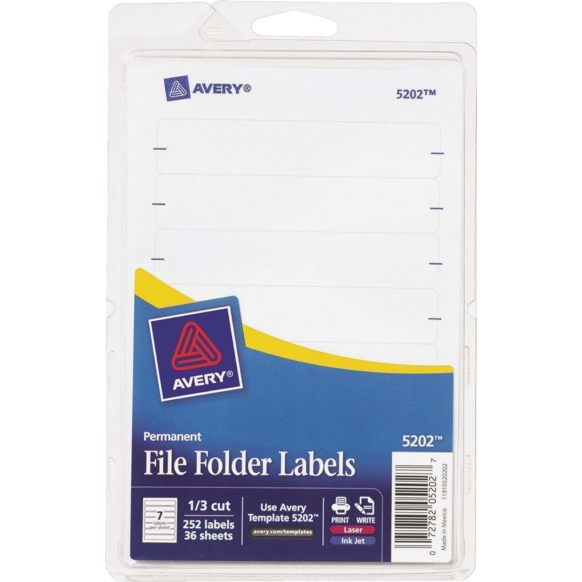 Picture for category File Folder Labels