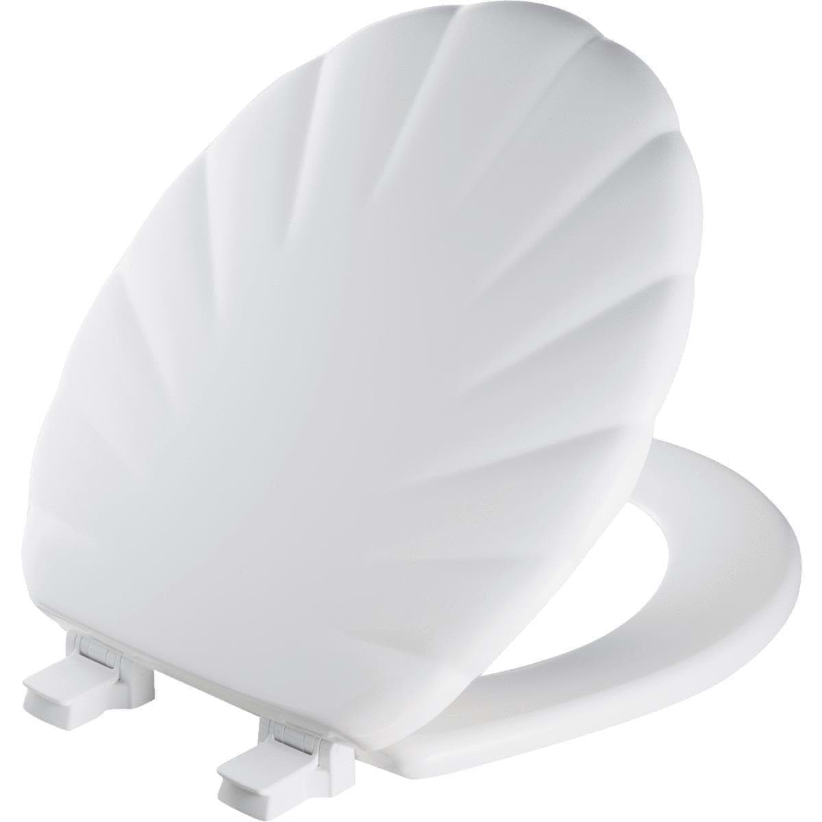 Picture of Mayfair Round Designer Sculptured Shell Wood Toilet Seat