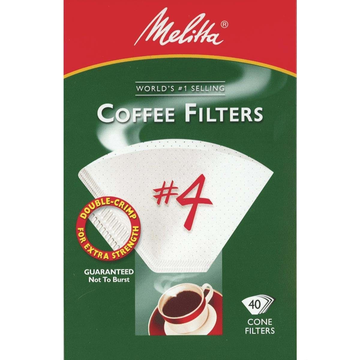 Picture of Melitta #4 Cone Coffee Filter