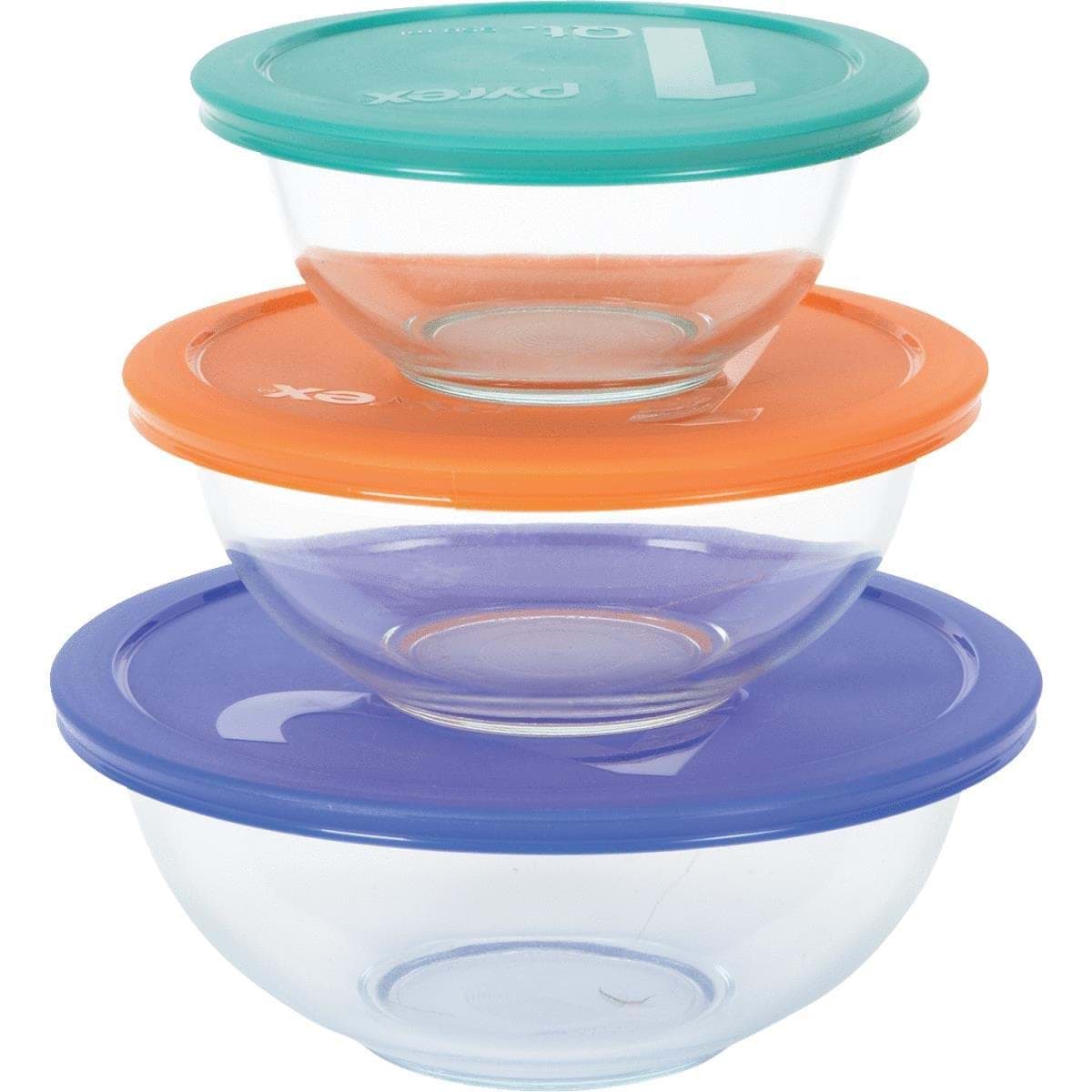 Picture of Pyrex Smart Essentials 6-Piece Pyrex Bowl Set
