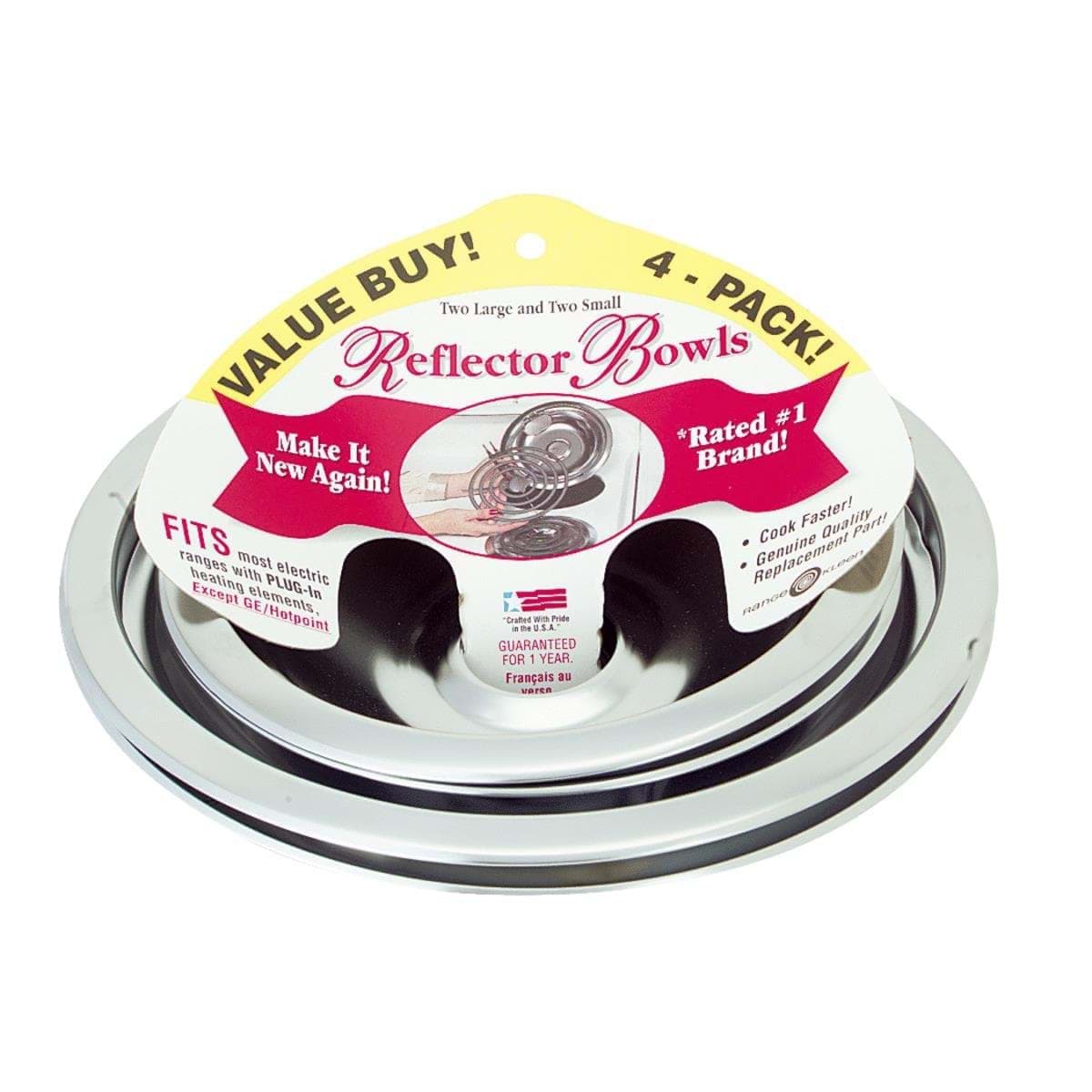 Picture of Range Kleen Style A 4-Pack Universal Drip Pan