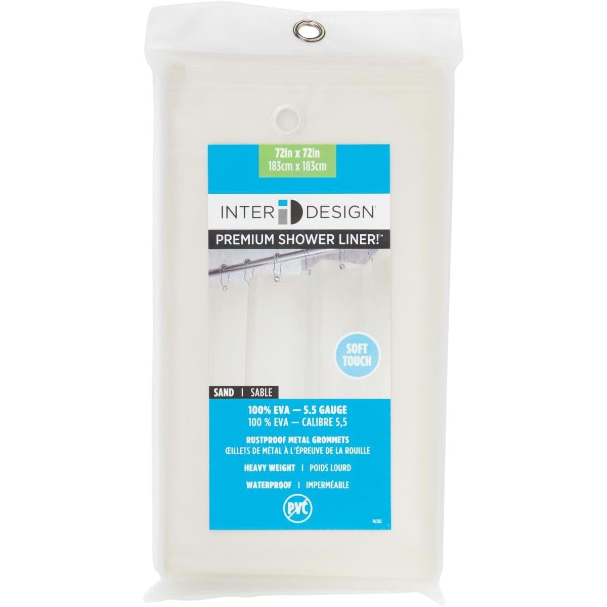 Picture of iDesign EVA Shower Curtain Liner