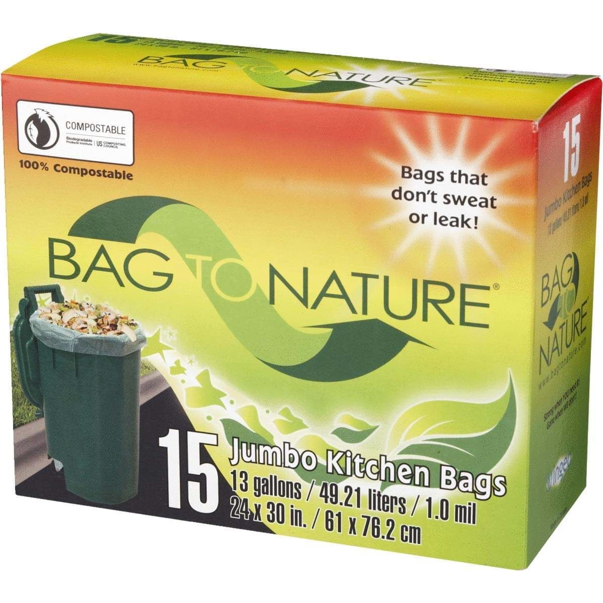 Picture of Bag-To-Nature Compostable Trash Bag