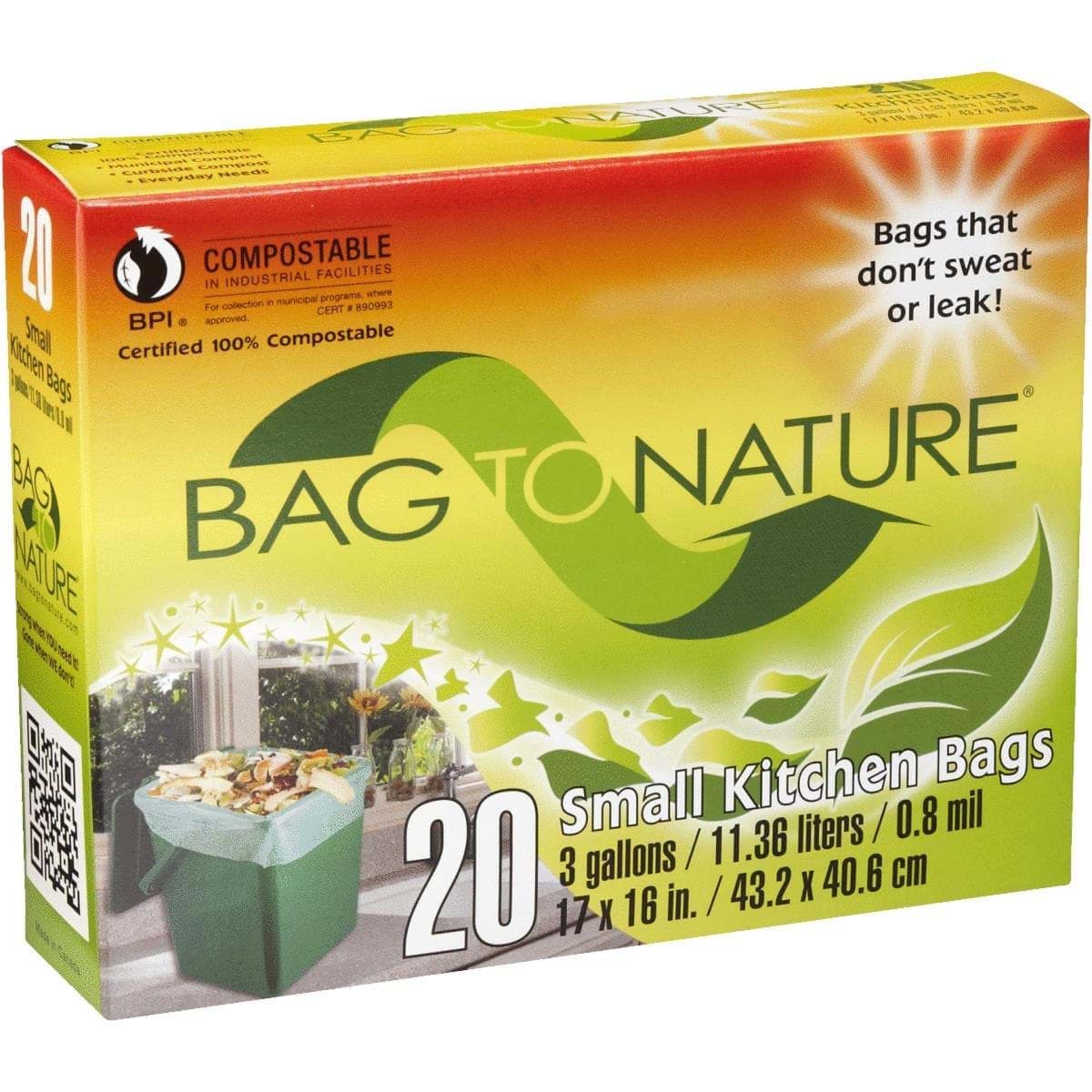 Picture of Bag-To-Nature Compostable Trash Bag