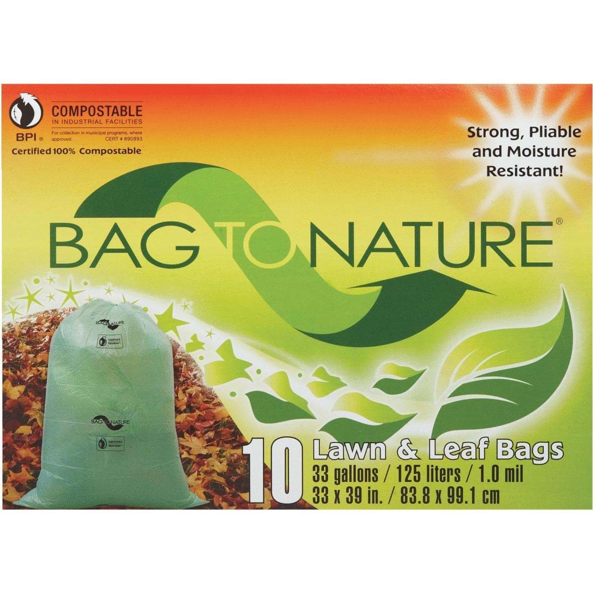 Picture of Bag To Nature Compostable Lawn & Yard Bag