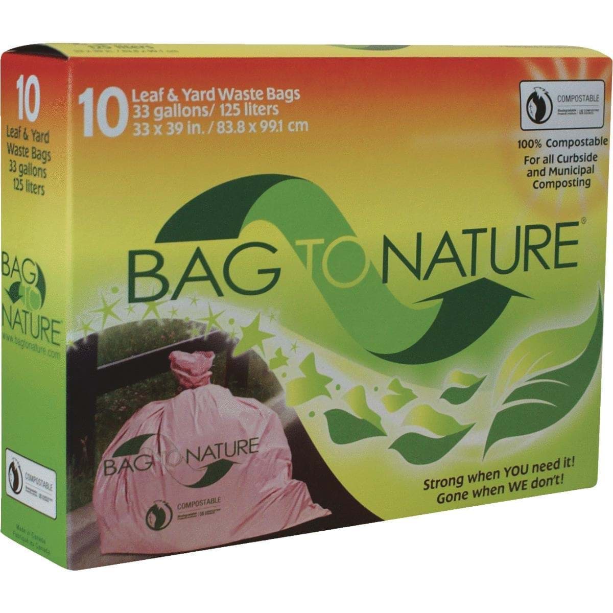 Picture of Bag To Nature Compostable Lawn & Leaf Bag (Houston Approved)