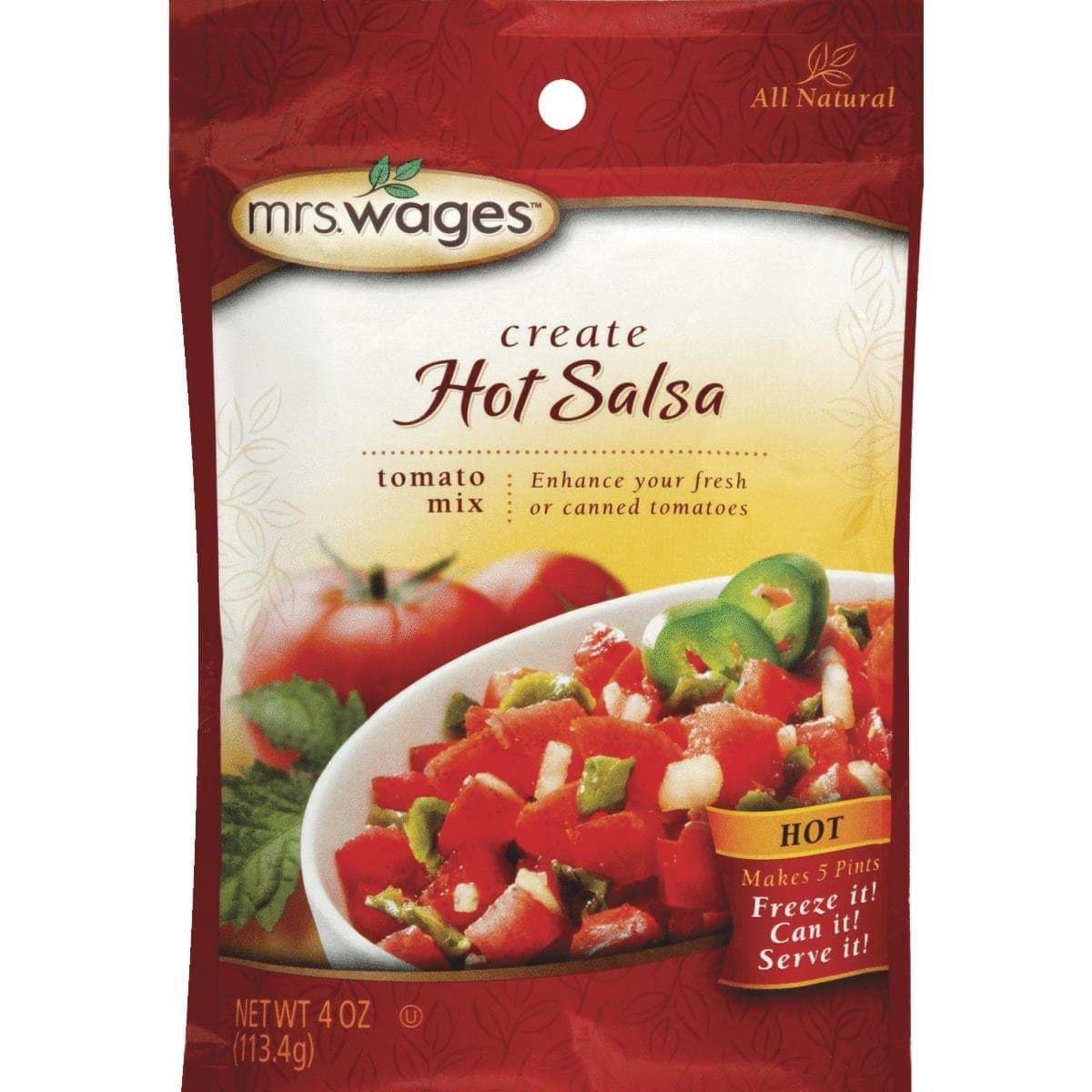 Picture of Mrs. Wages Salsa Tomato Mix