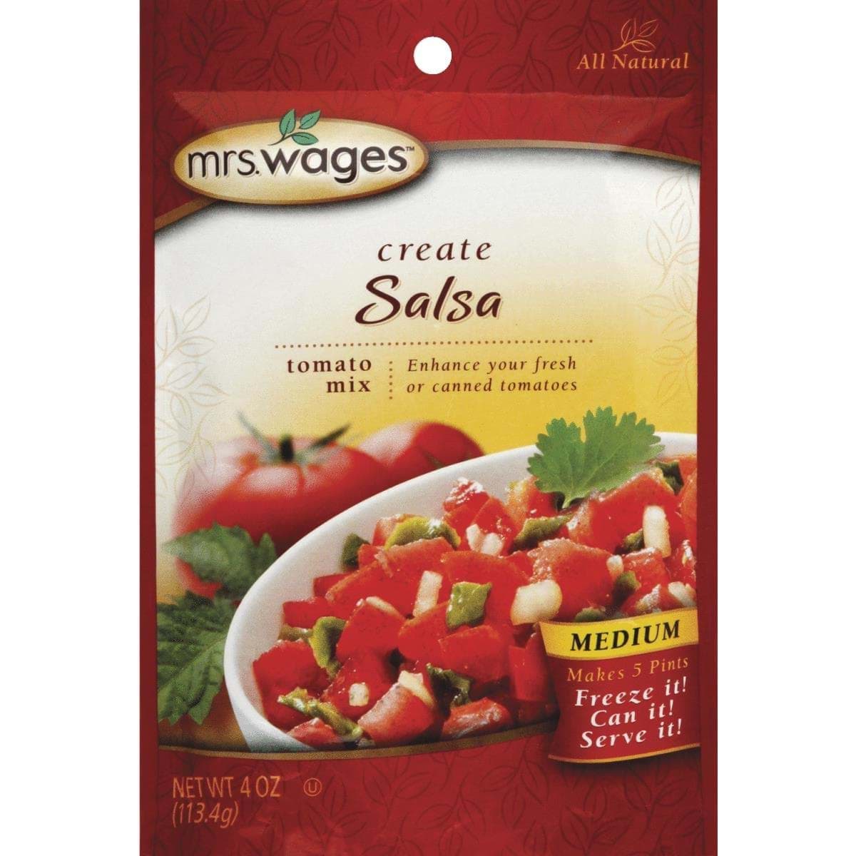 Picture of Mrs. Wages Salsa Tomato Mix