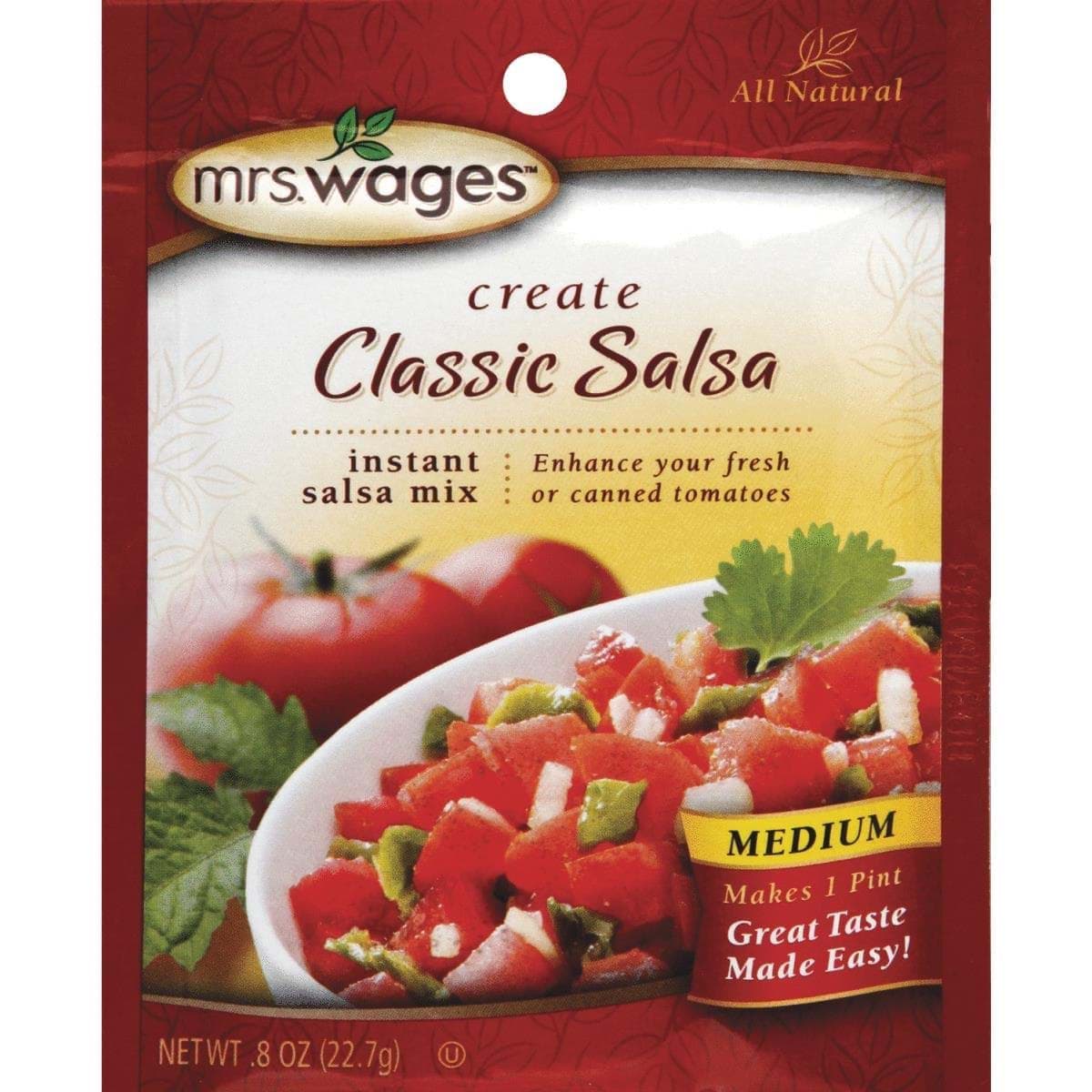 Picture of Mrs. Wages Salsa Tomato Mix