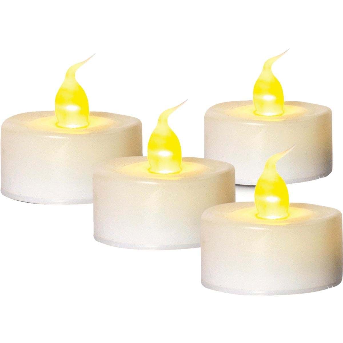 Picture of J Hofert 1.5 In. Dia. White Plastic Tea Light Flameless Candle