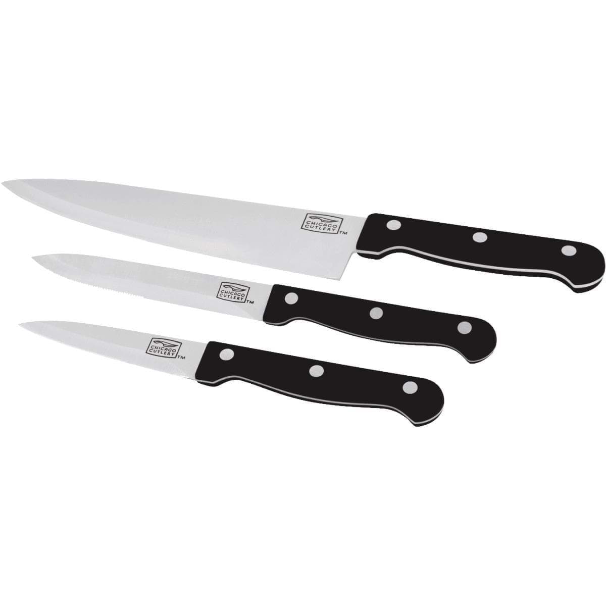 Picture of Chicago Cutlery Esssentials 3-Piece Knife Set